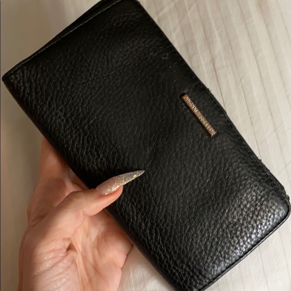Rebecca Minkoff Black Leather Wallet - Used